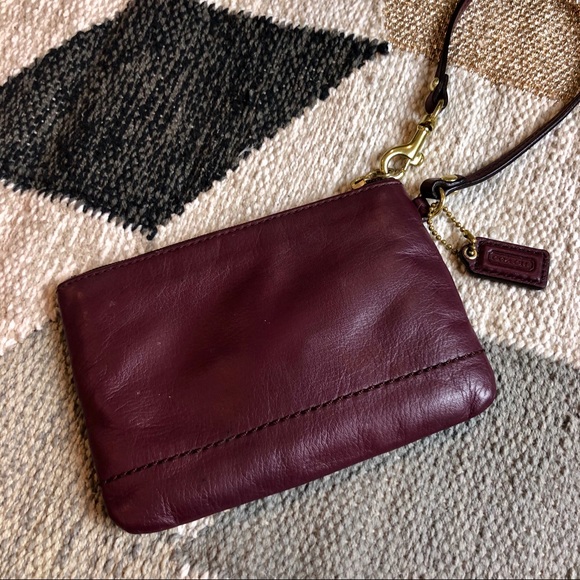COACH Leather Wristlet - Picture 4 of 8
